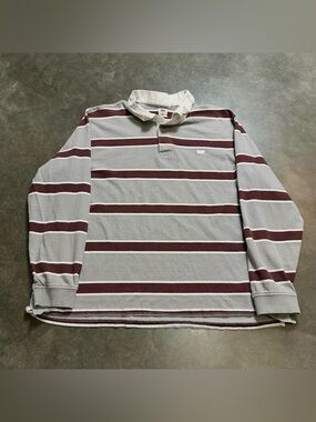 Men’s Levi’s Striped Rugby Polo Shirt Sz XXL